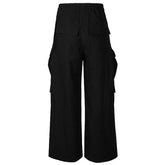 Unisex Wide-Leg Oversized Cargo Pants